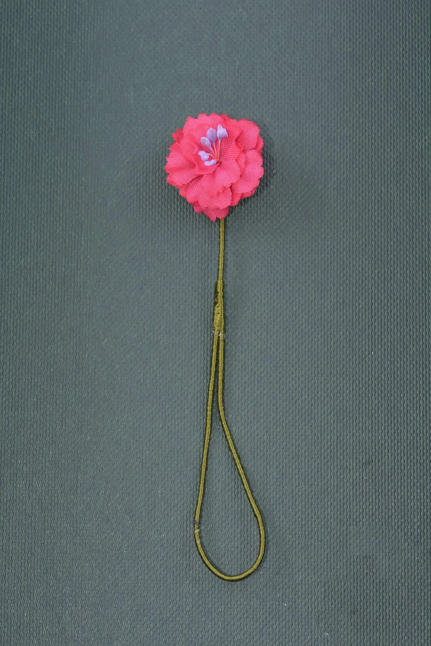 Young Hill Geranium Silk Boutonnière Flower